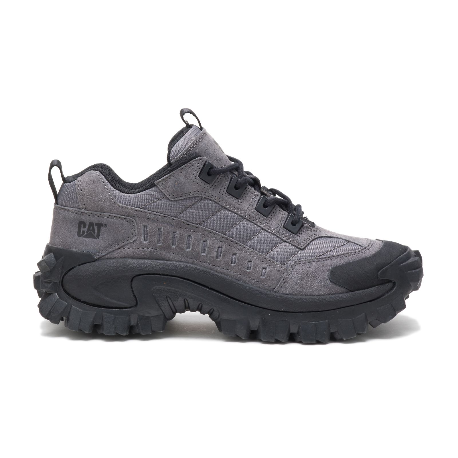 Caterpillar Intruder - Mens Casual Shoes - deep grey/Black - NZ (014KCFITM)